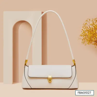 ELEGANT CLUTCH WHITE BAG